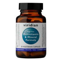 Viridian High Five Multivitamin & Mineral Formula (Natural multivitamín pro každý den) 30 kapslí