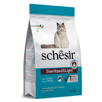 Schesir Sterilized Fish - výhodné balení: 2 x 1,5 kg