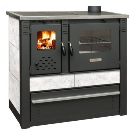 PROTERMO sporák na tuhá paliva PANONIA - P - bílý