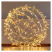 DecoLED LED světelná koule, teple bílá, pr. 80 cm