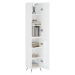 vidaXL Skříň highboard bílá 34,5 x 34 x 180 cm kompozitní dřevo