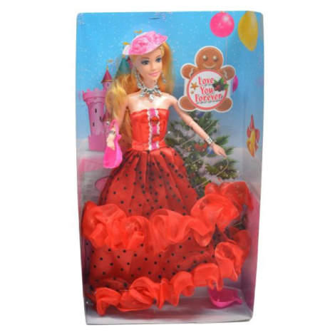 Panenka ANYALI v dlouhých šatech - růžové Toys Group
