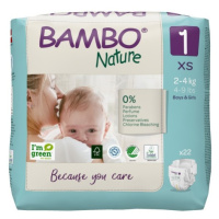 Bambo Nature 1 dětské plenky 2 - 4 kg 22 ks