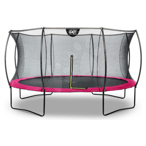 Trampolína s ochrannou sítí Silhouette trampoline Pink Exit Toys kulatá průměr 427 cm růžová