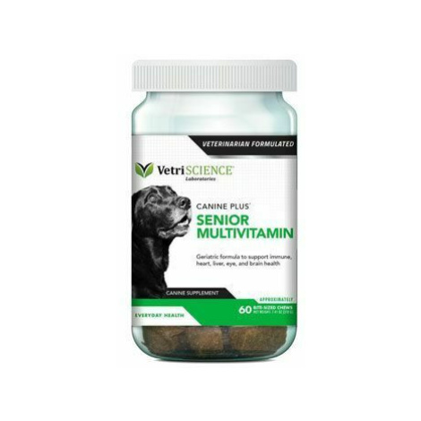 VetriScience Canine Plus Senior Multivitamin 60ks + Množstevní sleva Vetri-Science