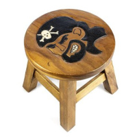 Dřevěná dětská stolička - PIRÁT JACK