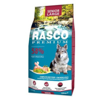 Rasco Granule Premium Senior Large kuře s rýží 15 kg