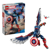 LEGO® Super Heroes 76296 Sestavitelná figurka: Nový Kapitán America