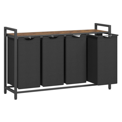 MID.YOU KOŠ NA PRÁDLO, hnědá, černá