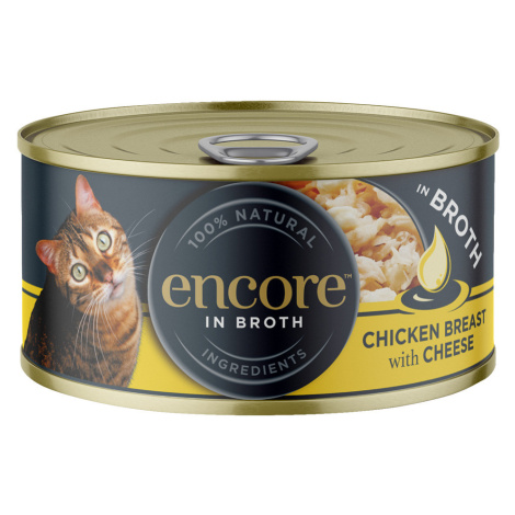 Encore konzerva 16 × 70 g - kuřecí prsa se sýrem