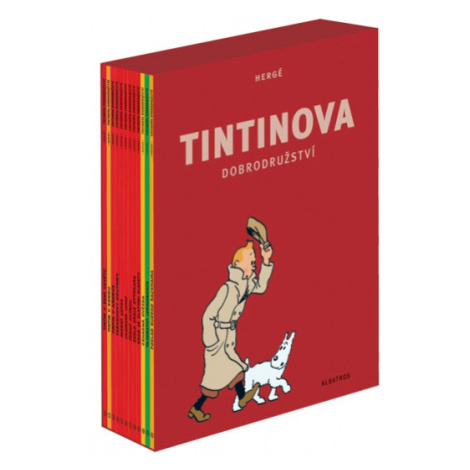 Tintinova dobrodružství - kompletní vydání 1-12 ALBATROS
