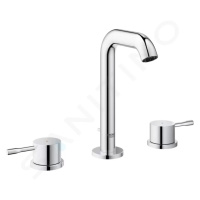 Grohe 20296001 - Tříotvorová umyvadlová baterie M, chrom