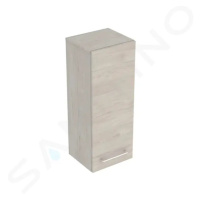 Geberit 501.279.00.1 - Boční horní skříňka 850x330x297 mm, 1 dvířka, světlý ořech hickory