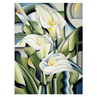 Obrazová reprodukce Cubist Lilies, Abel, Catherine, 30 × 40 cm