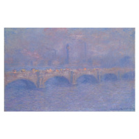 Obrazová reprodukce Waterloo Bridge, Effect of Fog (1903), Claude Monet, 40 × 26.7 cm