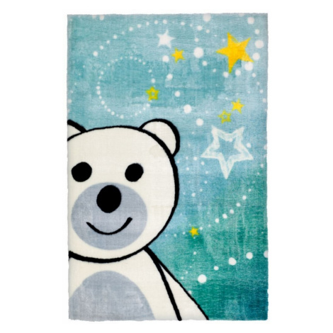 Dětský kusový koberec Lollipop 182 medveď | vícebarevný