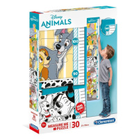 CLEMENTONI - Puzzle Meter 30 Disney zvířátka