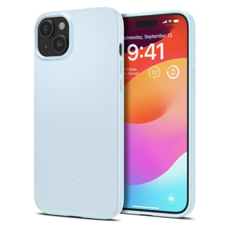 Spigen Thin Fit kryt iPhone 15 bleděmodrý