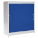 mauser Skříň s posuvnými dveřmi, odkládací skříň se 2 policemi, v x š x h 1240 x 1200 x 420 mm, 