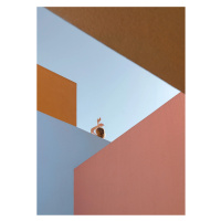 Paper Collective designové moderní obrazy Angular Afternoon (120 x 168 cm)