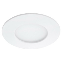 BRILONER LED vestavné svítidlo, pr. 8,5 cm, 4,9W, bílé IP44 BRI 7113-416