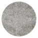 Kusový koberec Apollo soft šedý kruh