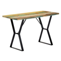 Jídelní stůl 120x60x76 cm masivní recyklované dřevo