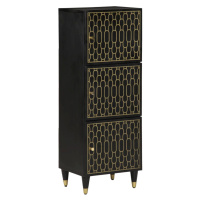 vidaXL Skříň highboard 40 x 33 x 110 cm masivní mangovníkové dřevo