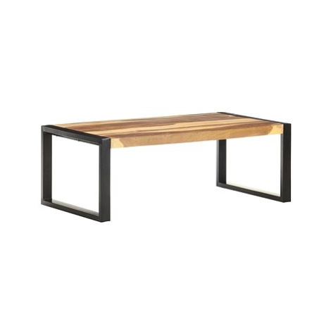 Konferenční stolek 110x60x40 cm dřevo s sheeshamovým povrchem SHUMEE