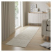 Flair Rugs koberce Běhoun Verve Elton Stripe Ivory - 60x240 cm