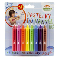 Teddies Pastelky do vany 8 ks