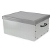 Compactor Boston Skládací úložná krabice karton box 50 × 40 × 25 cm šedá