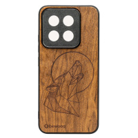 Dřevěné Pouzdro Bewood pro Xiaomi 14T Pro Vlk Imbuia