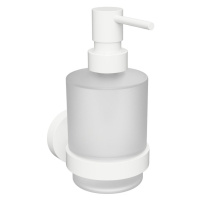X-ROUND WHITE dávkovač mýdla MINI, mléčné sklo, 200ml, bílá XR103W