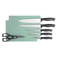 ERNESTO® Sada nožů, 8dílná (sada nožů s nůžkami)
