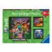 Ravensburger Minecraft Biomes Puzzle 3x49 dílků