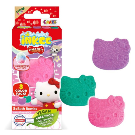 AMENITY AB - INKEE Mini pack šumivá bomba Hello Kitty