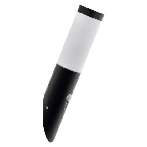 Eglo 79544 - Venkovní svítidlo se senzorem MONTALLEGRO 1xE27/15W/230V IP44 černá 79544