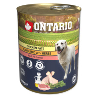 ONTARIO Konzerva kuřecí paté s bylinkami 800 g