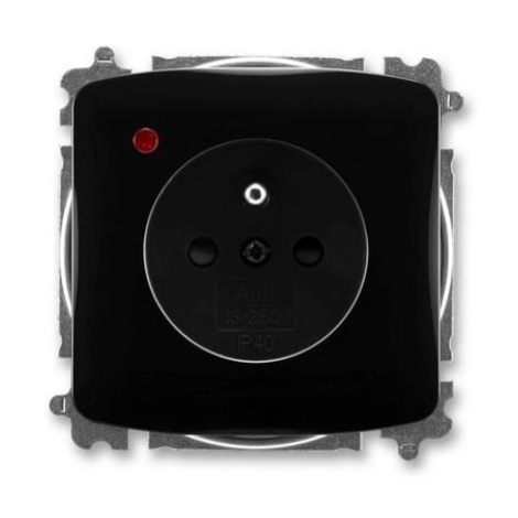 ABB Tango zásuvka černá 5599A-A02357 N s přepěťovou ochranou