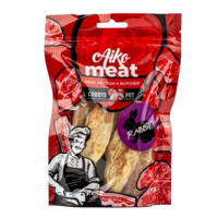 Cobbys Pet Aiko Meat sušené králičí ucho plněné kuřecím masem 100g