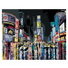 Malování podle čísel - POHLED NA NOČNÍ NEW YORK Rozměr: 40x50 cm, Rámování: bez rámu a bez vypnu