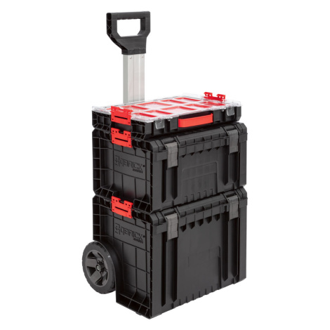 Qbrick System Vozík na nářadí PRO Cart + PRO Toolbox + PRO Organizér 100