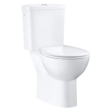 Wc kombi komplet GROHE Bau Ceramic alpská bílá zadní odpad 39347000