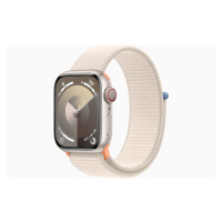 Apple Watch S9 Cell/41mm/Starlight/Sport Band/Starlight