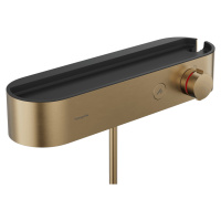 Sprchová baterie Hansgrohe ShowerTablet Select s poličkou 150 mm kartáčovaný bronz 24360140