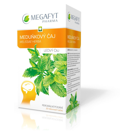 Megafyt Meduňkový čaj léčivý 20 nálevových sáčků