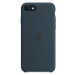 Apple silikonový kryt iPhone SE (2022/2020) hlubokomořsky modrá
