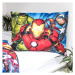 Jerry Fabrics Bavlněné povlečení 140x200 + 70x90 cm - Avengers "Brands 02"