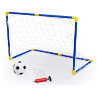 Fotbalová branka s míčem a pumpičkou